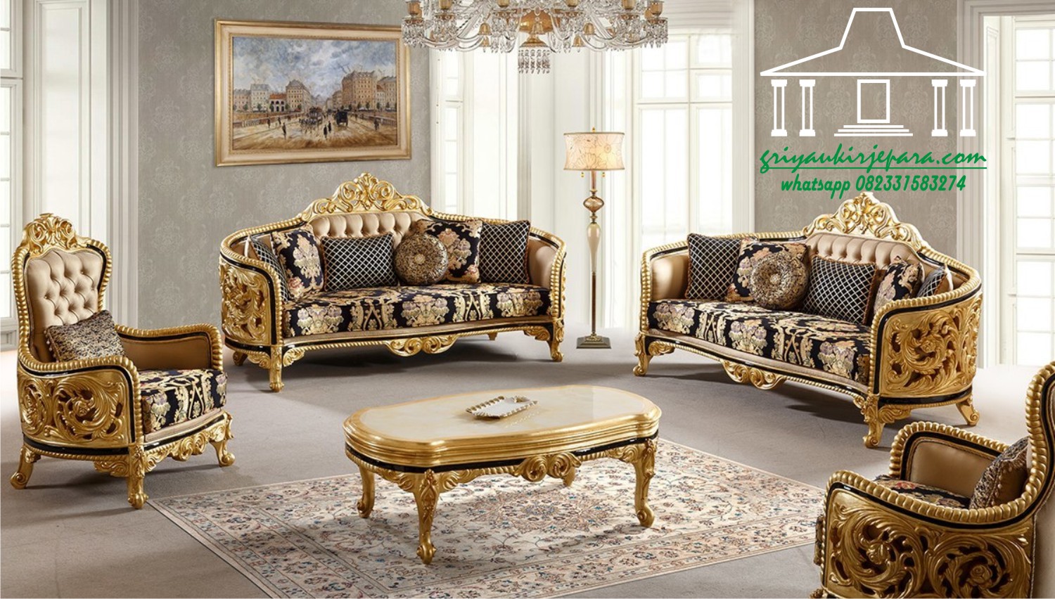 sofa terbaru mewah - 50+ Sofa Ruang Tamu Jati Murah