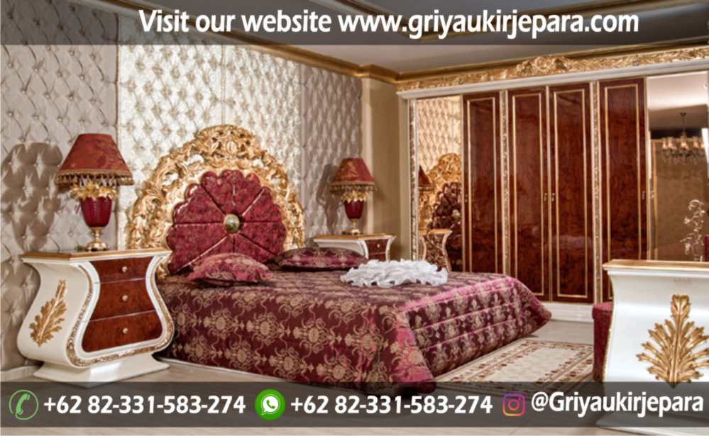 gambar kamar set modern dan klasik ukiran Jepara griya ukir jepara 13 - 10+ Desain Kamar Set Pengantin Mewah