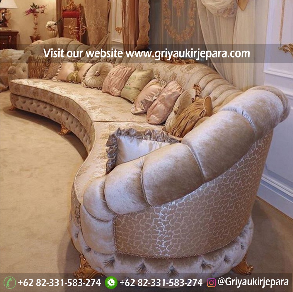 Sofa Ruang Tamu Jumbo Royal Mewah