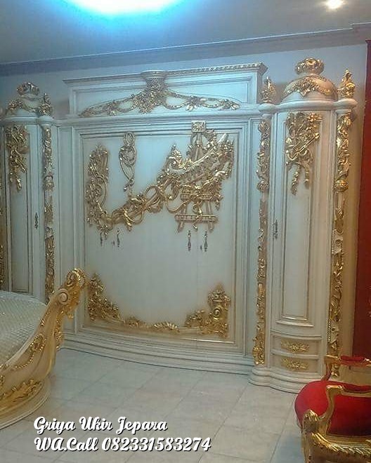 Tempat tidur Mewah Raja | Furniture Jati Jepara