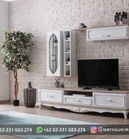 Meja TV Furniture Jati Murah